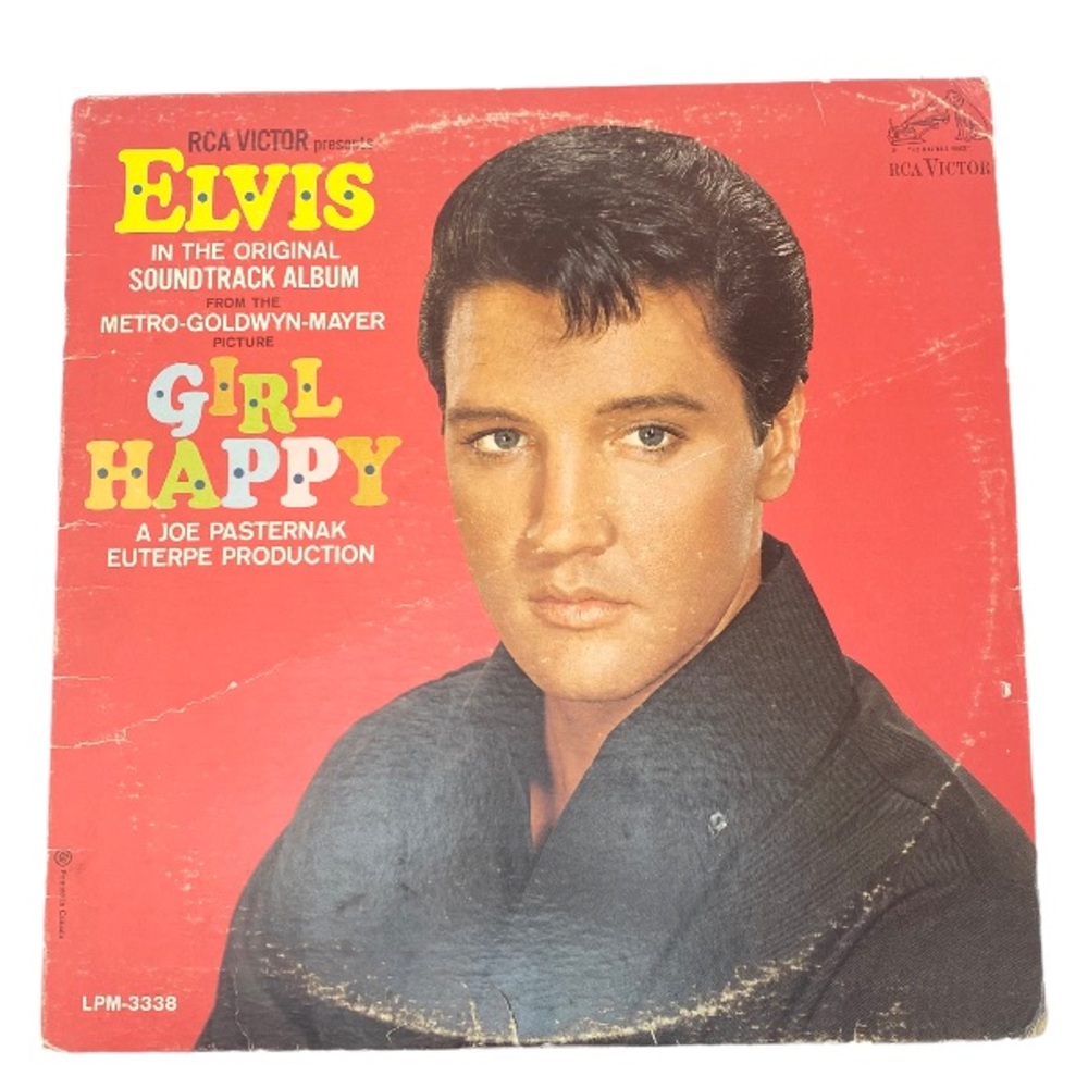 Elvis Presley Girl Happy Vinyl Record